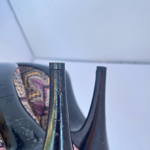 Missoni Purple Hue fabric heels pumps size 39 - Picture 9 of 10